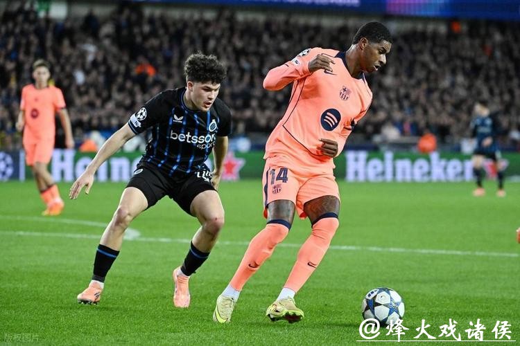 亚马尔独造2球费尔明2助攻 巴萨3-3客平布鲁日